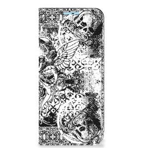 Mobiel BookCase Xiaomi Redmi Note 11/11S Skulls Angel