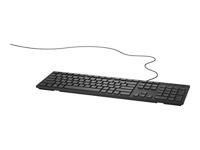 Dell KB216, bekabeld, multimedia-toetsenbord, US/Euro (QWERTY), zwart