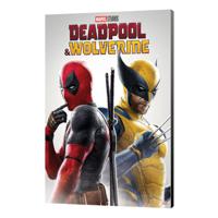 Marvel Wooden Wall Art Deadpool & Wolverine 02 Best friends 35 x 50 cm - thumbnail