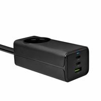 Akyga AK-CH-21 USB-oplader 65 W Aantal uitgangen: 4 x USB-C, USB-A, Randaarde stopcontact