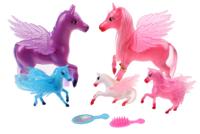 Toi Toys magic pegasus paarden 7 delig 15 cm