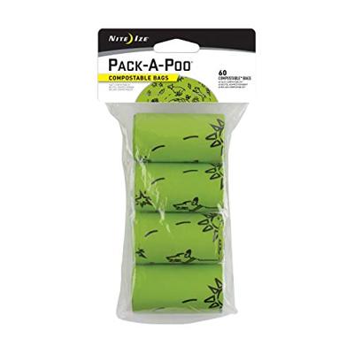 Nite-ize Pack-A-Poo navulzakken, groen, 4 stuks