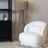 Fauteuil Marianne Bouclé Beige - Giga Meubel