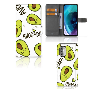 Motorola Moto G51 5G Leuk Hoesje Avocado Singing