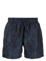 ETRO short de bain à imprimé cachemire - Noir