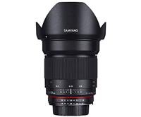 Samyang MF 24 mm F1.4 voor Nikon F AE - ultralichtsterke normale lens, volledig formaat & APS-C-sensor, hoogwaardige asferische glazen lenzen, incl. tas, beschermkap en zonnekap