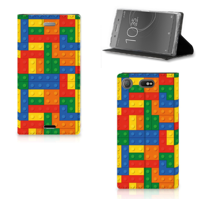 Sony Xperia XZ1 Compact Hoesje met Magneet Blokken