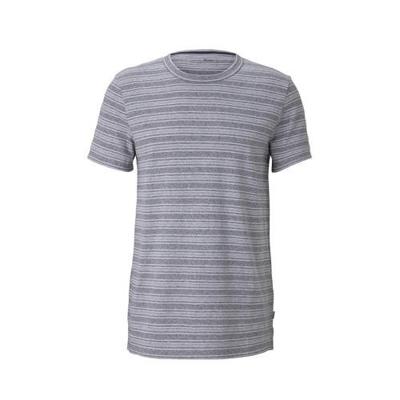 Tom Tailor gestreept T-shirt donkerblauw/wit