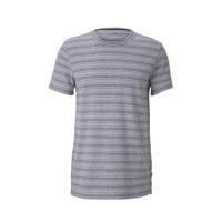 Tom Tailor gestreept T-shirt donkerblauw/wit