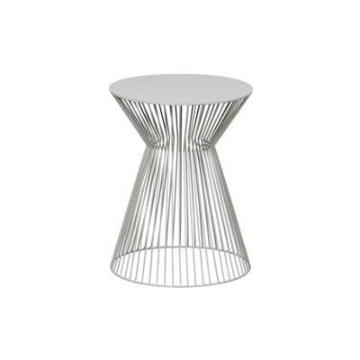 WOOOD Suus Bijzettafel - Metaal - Antique Beige - 46x35x35