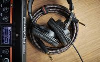 Roland RH-200 hoofdtelefoon/headset Hoofdtelefoons Bedraad Hoofdband Muziek Zwart - thumbnail