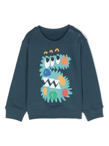 Stella McCartney Kids sweat à imprimé graphique - Bleu