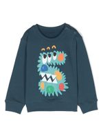 Stella McCartney Kids sweat à imprimé graphique - Bleu - thumbnail