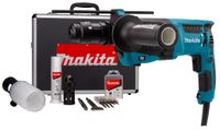 Makita HR2631FTX4 | Combihamer 230V | Incl. 5-delige boor- en beitelset | In koffer - thumbnail