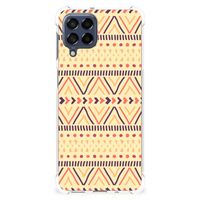 Samsung Galaxy M53 Doorzichtige Silicone Hoesje Aztec Yellow - thumbnail