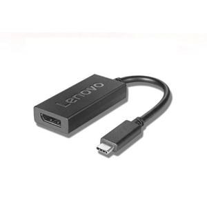 Lenovo 4X90Q93303 USB-C / DisplayPort Adapter [1x USB-C stekker - 1x DisplayPort bus] Zwart