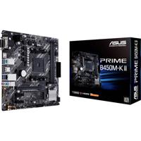 Asus PRIME B450M-K II Moederbord Socket AMD AM4 Vormfactor Micro-ATX Moederbord chipset AMD® B450