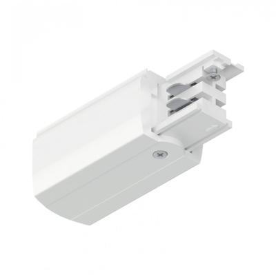 Paulmann 91360 ProRail3 End Feed 230V-railsysteemcomponenten Eindvoeding ProRail3 Wit
