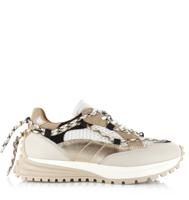 DWRS LABEL DWRS Label - Bray off white/champ Wit Leer Lage sneakers Dames