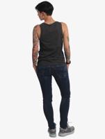 Yakuza / Tanktop Allover Star in zwart