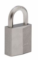 Masterlock 40mm extra thick solid brass body - 23mm hardened steel HEXagonal shac - 1145PEURD