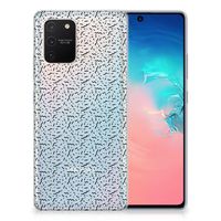 Samsung Galaxy S10 Lite TPU bumper Stripes Dots - thumbnail