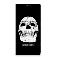 Mobiel BookCase OPPO Reno8 T 4G Skull Eyes