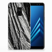 Bumper Hoesje Samsung Galaxy A8 (2018) Boomschors Grijs