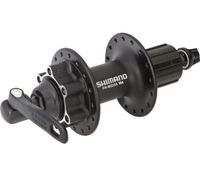 Shimano Achternaaf 8/9/10 speed FH-M525 32 gaats 6 bouts remschijfbevestiging zwart - thumbnail