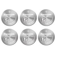 Panasonic Batterij CR1632 3V 3 Volt Lithium yvIJh Munt Grootte Batterij, 6Pcs