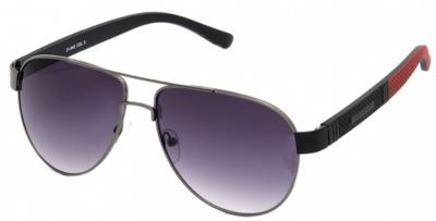 Kost zonnebril 21 043 unisex ovaal/rond zwart Kost zonnebril 21 043 unisex ovaal/rond zwart