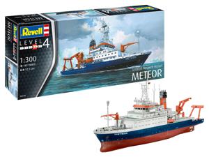 Revell German Research Vessel Meteor Onderzoeksschipmodel Montagekit 1:300