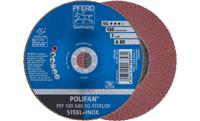 PFERD 67608185 PFF 180 A 80 SG STEELOX Lamellenschijf Diameter 180 mm Boordiameter 22.23 mm RVS, Staal 10 stuk(s) - thumbnail