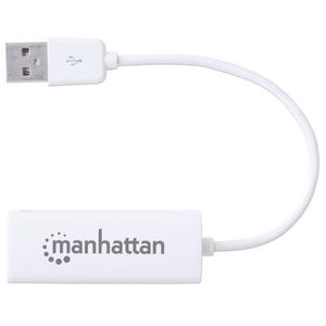 Manhattan Fast Ethernet Adapter Netwerkadapter 100 MBit/s USB 2.0