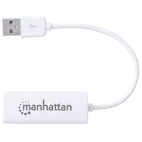 Manhattan Fast Ethernet Adapter Netwerkadapter 100 MBit/s USB 2.0 - thumbnail