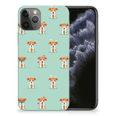 Apple iPhone 11 Pro TPU Hoesje Pups Apple iPhone 11 Pro TPU Hoesje Pups