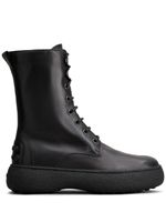 Tod's bottines W.G à lacets - Noir