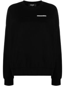 DSQUARED2 sweat à logo imprimé - Noir