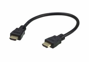 ATEN 2L-7DA3H Highspeed HDMI Kabel , zwart, 0,3 m