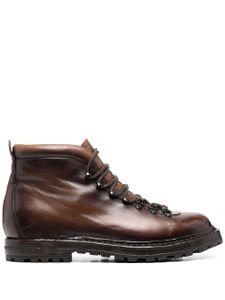 Officine Creative bottines à lacets - Marron