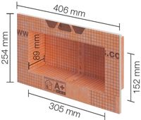 Schluter Kerdi-Board-N Inbouwnis 30,5x15,2cm betegelbaar