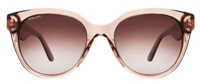 Polar zonnebril Juliet dames cat. 4 rond/ovaal roze/transparant Polar zonnebril Juliet dames cat. 4 rond/ovaal roze/transparant