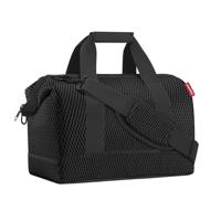 reisenthel Allrounder M – veelzijdige dokterstas voor reizen, voor het werk of vrije tijd – met functioneel stijlvol design, Mesh Black, Eén maat, Tas