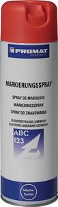 Promat Markeringsspray | lichtgevend | rood | 500 ml | spuitbus - 4000354086 - 4000354086