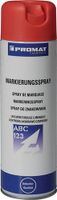 Promat Markeringsspray | lichtgevend | rood | 500 ml | spuitbus - 4000354086 - 4000354086