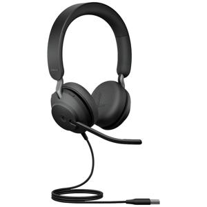 Jabra Evolve2 40 SE Headset Bedraad Hoofdband Oproepen/muziek USB Type-A Zwart