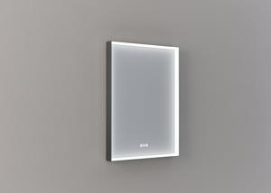 Thebalux M20 spiegel 60x80cm met verlichting en verwarming ijzer verouderd