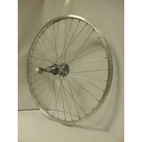 Shimano Achterwiel 26-1.75 559 shimano RN alu velg zilver - thumbnail