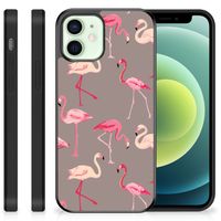 iPhone 12 Mini Back Cover Flamingo - thumbnail