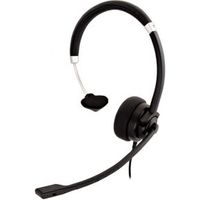 V7 HA401 hoofdtelefoon/headset Hoofdband Zwart, Zilver - thumbnail